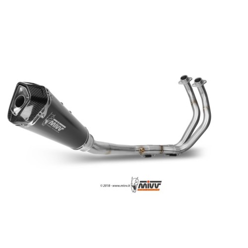 escape completo mivv 2x1 delta race black yamaha mt 07 fz 07 2014 24 y 045 ldrb