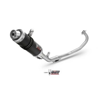 escape completo mivv 1x1 gp carbon yamaha mt 125 2015 19 yzf r125 2014 18 y 047 l2s