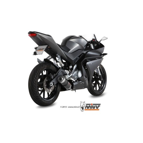 escape completo mivv 1x1 gp carbon yamaha mt 125 2015 19 yzf r125 2014 18 y 047 l2s