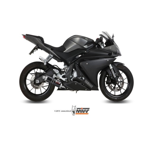 escape completo mivv 1x1 gp black yamaha mt 125 2015 19 yzf r125 2014 18 y 047 lxb