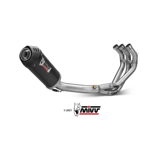 escape completo mivv 3x1 oval carbono tapa carbono yamaha tracer 900 gt fj 09 2015 20