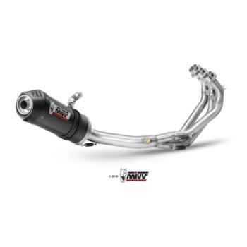 escape completo mivv 3x1 oval carbono con tapa carbono yamaha xsr 900 2016 20 y 054 l3c