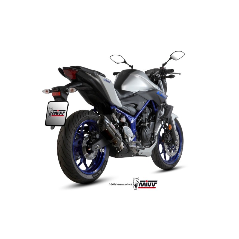 silencioso mivv suono acero negro carbon yamaha mt 03 2016 26 y 055 l9