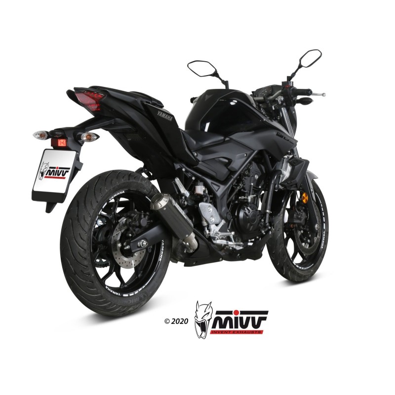 silencioso mivv mk3 carbono yamaha mt 03 2016 26 y 055 sm3c