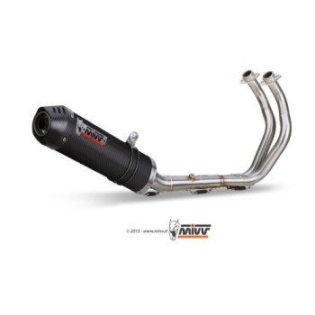 escape completo mivv 2x1 oval carbono tapa carbono yamaha tracer 700 gt tracer 7 2016 25