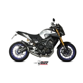 escape completo mivv 3x1 x m1 black yamaha mt 09 fz 09 2013 20 y 060 lc4b 2