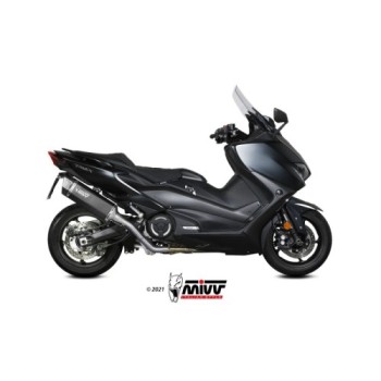 escape completo mivv 2x1 sr 1 black titanium yamaha t max 560 2020 21 y 061 lr1tb 2