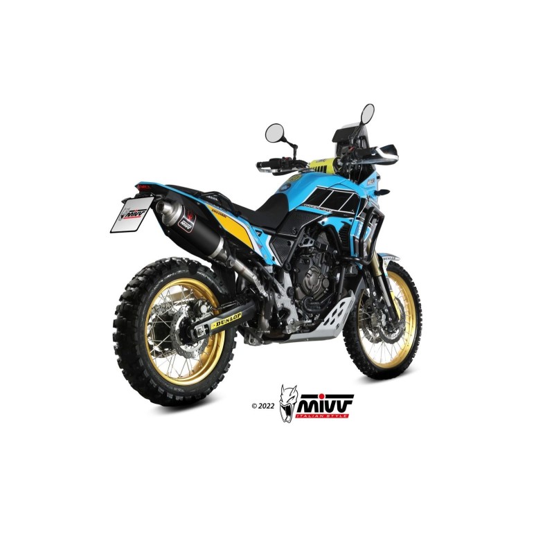 silencioso mivv dakar black yamaha tenere 700 2019 26 y 064 ldkb