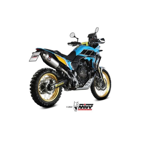 silencioso mivv dakar st acero yamaha tenere 700 2019 26 y 064 ldkx
