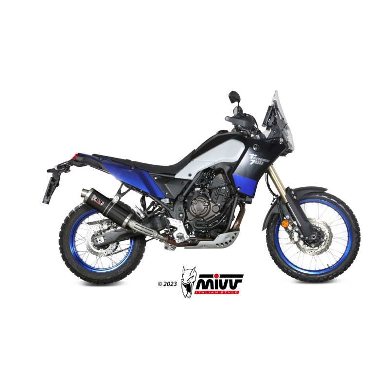 silencioso mivv oval black yamaha tenere 700 2019 26 y 064 lz