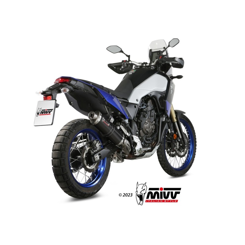 silencioso mivv oval black yamaha tenere 700 2019 26 y 064 lz