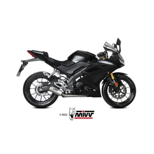 escape completo mivv 1x1 mk3 st steel yamaha mt 125 2020 26 yzf r125 2019 26 y 067 sm3x