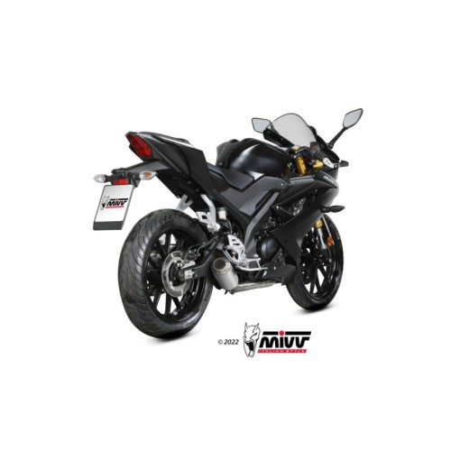 escape completo mivv 1x1 mk3 st steel yamaha mt 125 2020 26 yzf r125 2019 26 y 067 sm3x