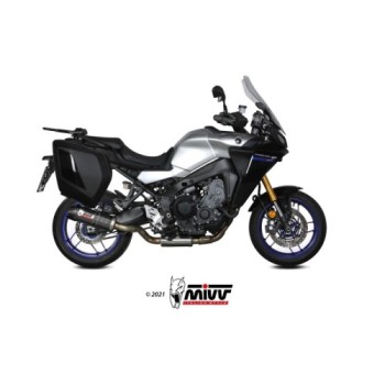 escape completo mivv 3x1 oval carbono con tapa carbono yamaha tracer 9 gt 2021 24 2