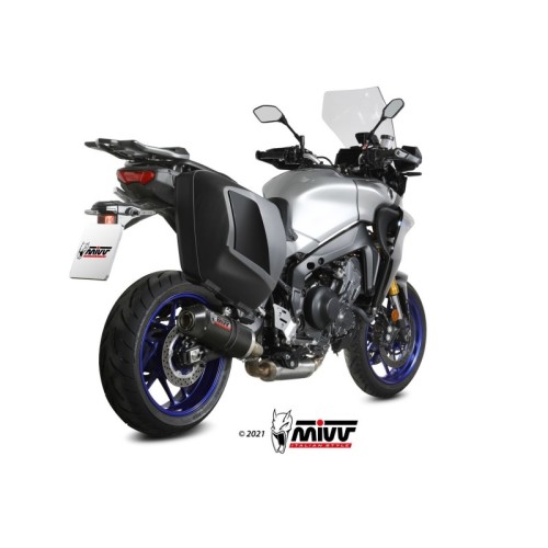 escape completo mivv 3x1 oval carbono con tapa carbono yamaha tracer 9 gt 2021 24