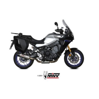 escape completo mivv 3x1 oval titan con tapa carbono yamaha tracer 9 gt 2021 24 2