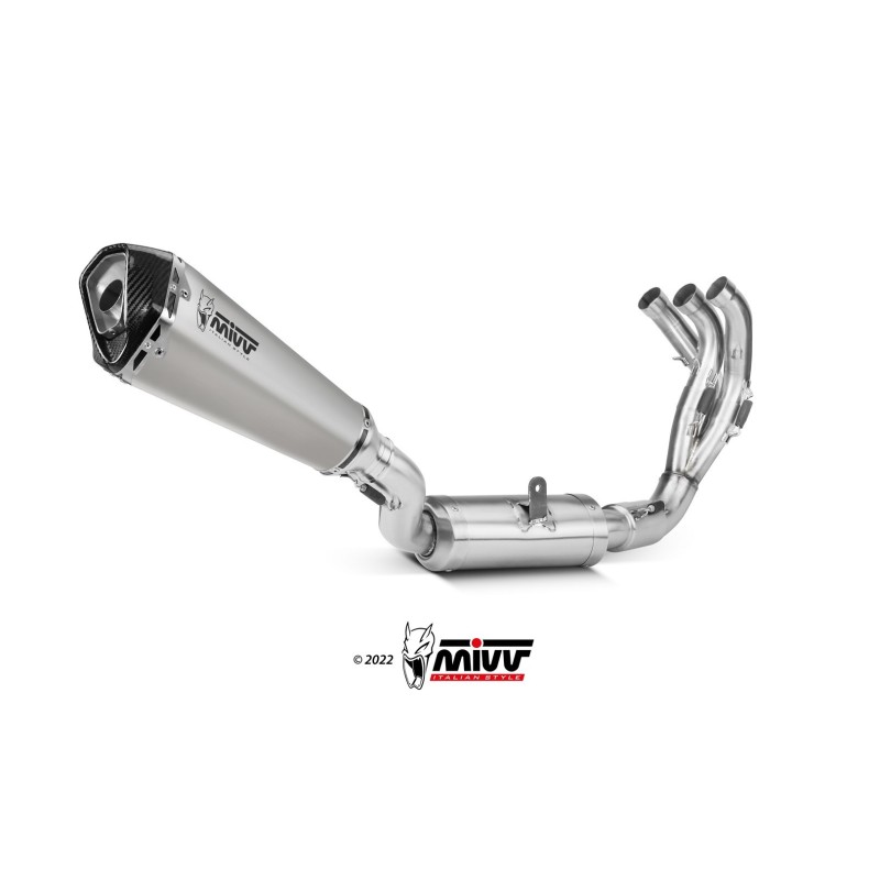 escape completo mivv 3x1 delta race st steel yamaha tracer 9 gt 2021 24 y 069 ldrx
