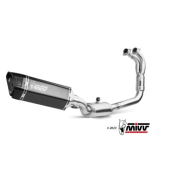escape completo mivv 2x1 sr 1 black titanium yamaha yzf r7 2022 24 y 071 lr1tb