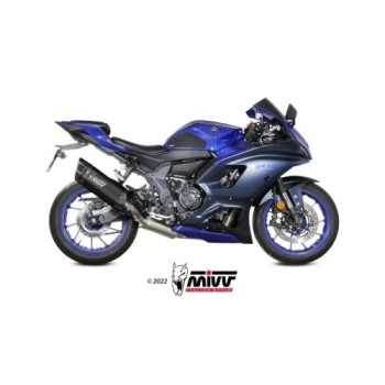 escape completo mivv 2x1 sr 1 black titanium yamaha yzf r7 2022 24 y 071 lr1tb 2