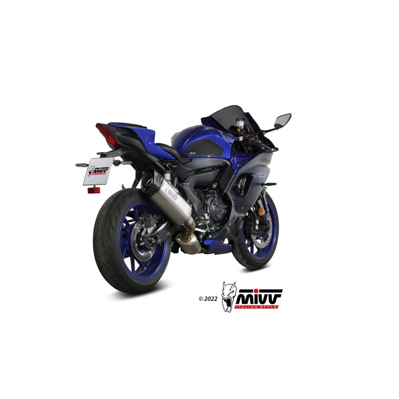 escape completo mivv 2x1 sr 1 titanium yamaha yzf r7 2022 24 y 071 lr1t