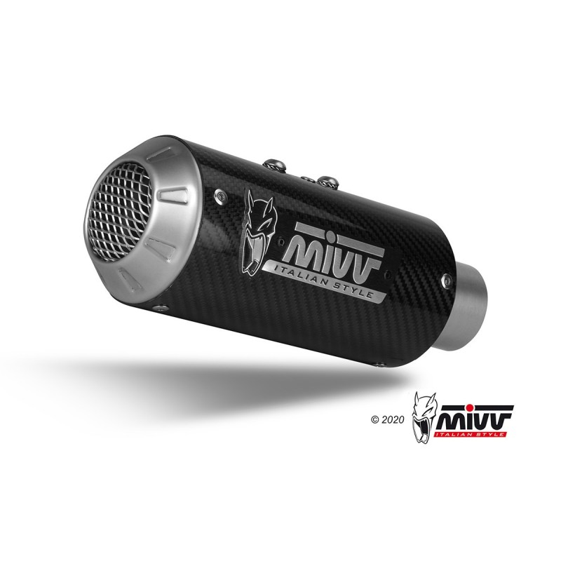 escape completo mivv 2x1 mk3 carbono yamaha yzf r7 2022 24 y 072 sm3c