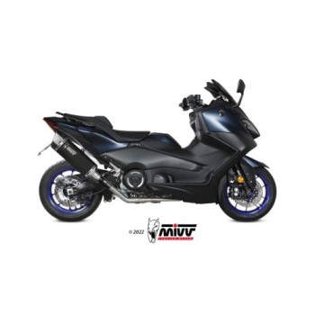 escape completo mivv 2x1 sr 1 black titanium yamaha t max 560 2022 25 y 073 lr1tb 2