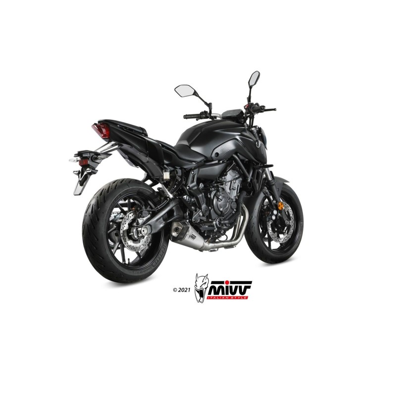 escape completo mivv 2x1 delta race st steel yamaha mt 07 fz 07 2021 25 y 074 ldrx