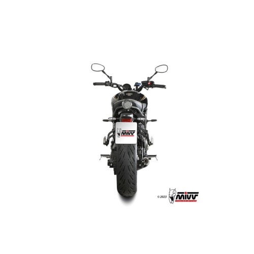 escape completo mivv 2x1 hr 1 black con tapa en carbono larga yamaha xsr 700 2021 24