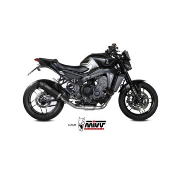 escape completo mivv 3x1 ak 1 black tapa carbono yamaha mt 09 sp fz 09 2024 26 r9 2025 26 2