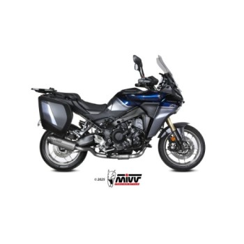 escape completo mivv 3x1 ak 1 titanium con tapa carbono yamaha tracer 9 gt gt 2025 26 2