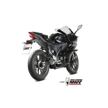 escape completo mivv 1x1 gppro black yamaha mt 125 yzf r125 2025 y 085 kxbp 2