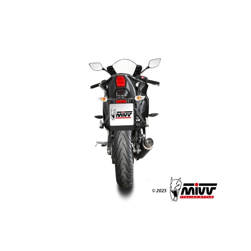 escape completo mivv 1x1 gppro black yamaha mt 125 yzf r125 2025 y 085 kxbp