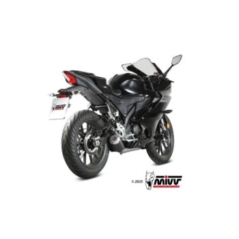 escape completo mivv 1x1 mk3 black yamaha mt 125 yzf r125 2025 y 085 sm3b 2