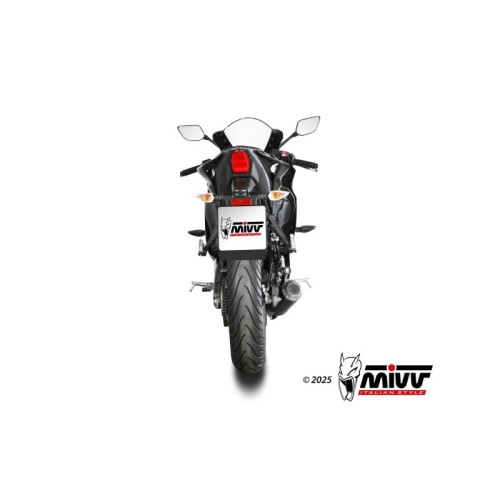 escape completo mivv 1x1 mk3 black yamaha mt 125 yzf r125 2025 y 085 sm3b