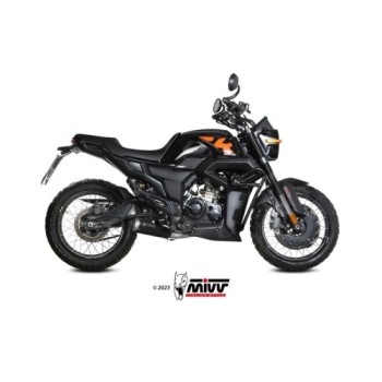 escape completo mivv 1x1 x m1 black zontes zt 125 gk 2021 24 z 004 sc4b