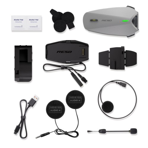 intercomunicador moto reso 001neo pilot neo mesh unisync ip67
