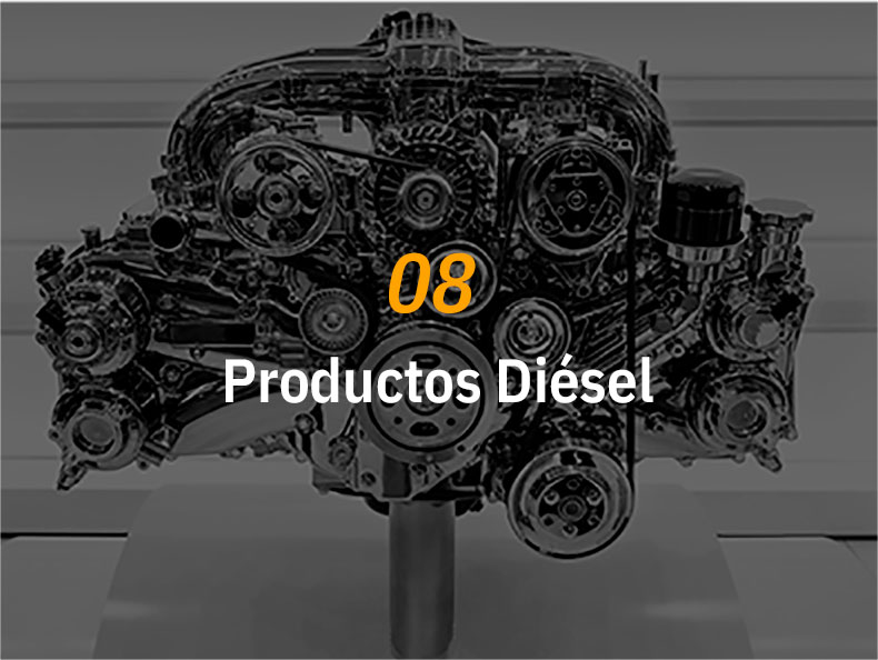 Distribución de productos diesel para automóviles